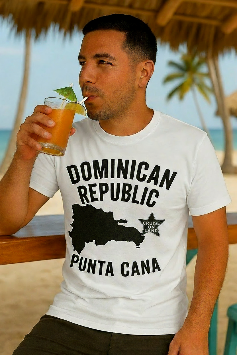 Dominican Republic Cruise on Land Tee – 🏝️