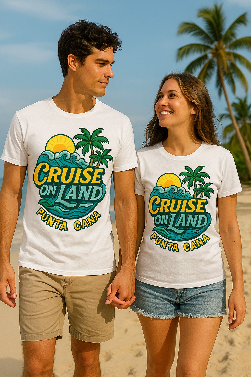 VelezVersatile Cruise On Land Punta Cana Tee – Tropical Island Vibes Shirt