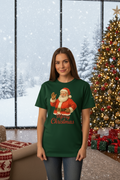 Classic Merry Christmas Santa Tee — by VelezVersatile