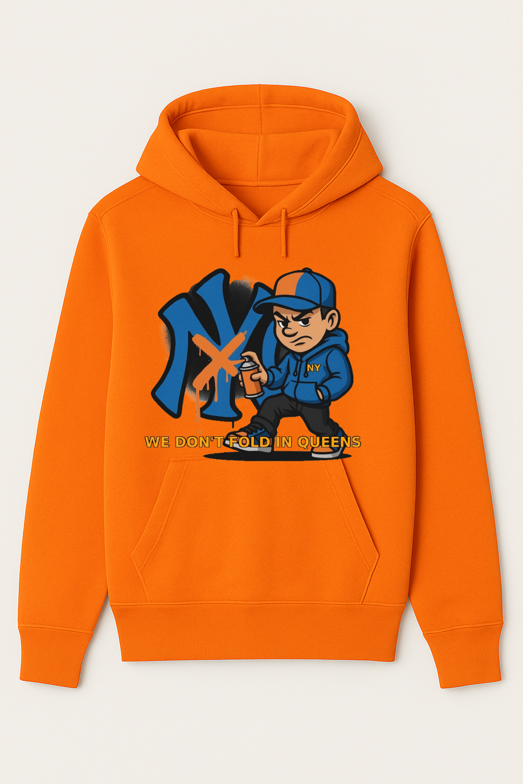 NY Borough Grit Hoodie by VelezVersatile