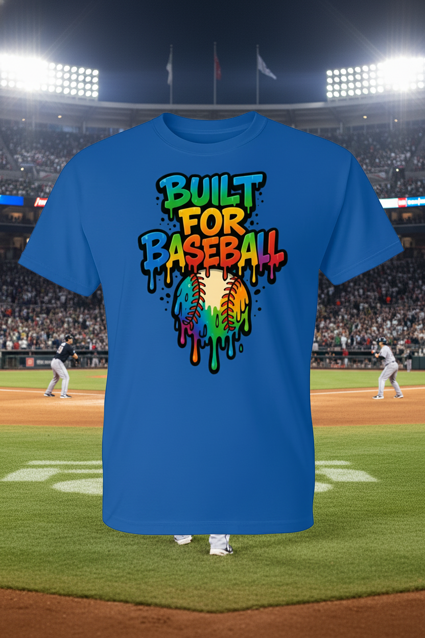 Built For Baseball Graphic Shirt by VelezVersatile