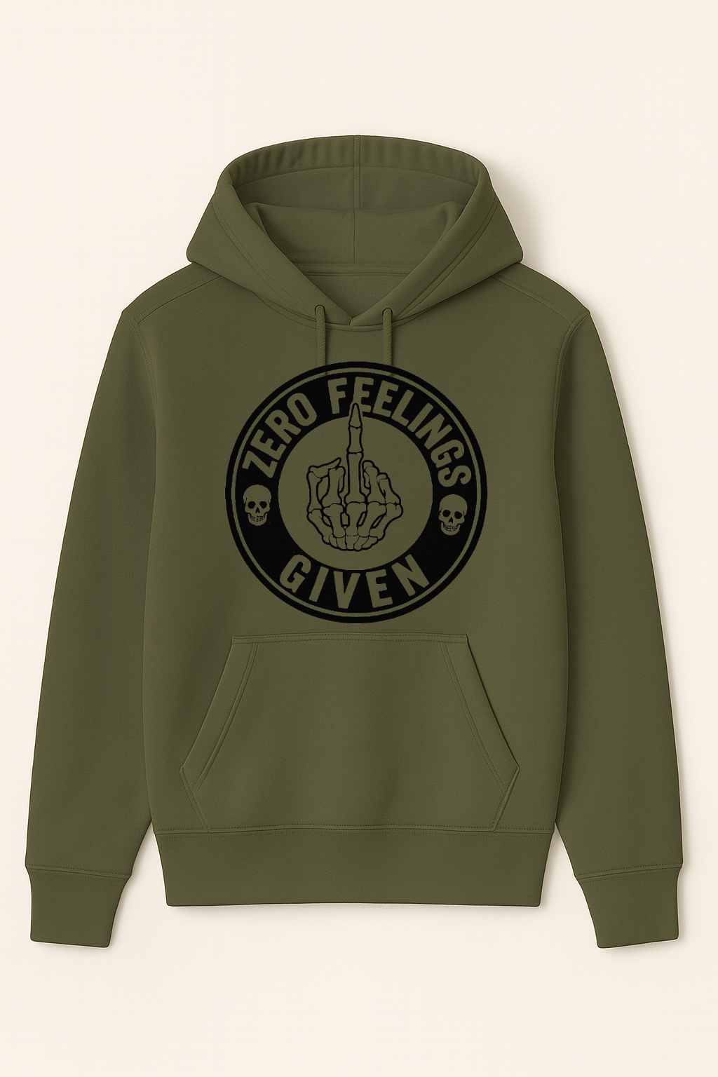 Zero Feelings Given Hoodie – Bold Attitude Streetwear
