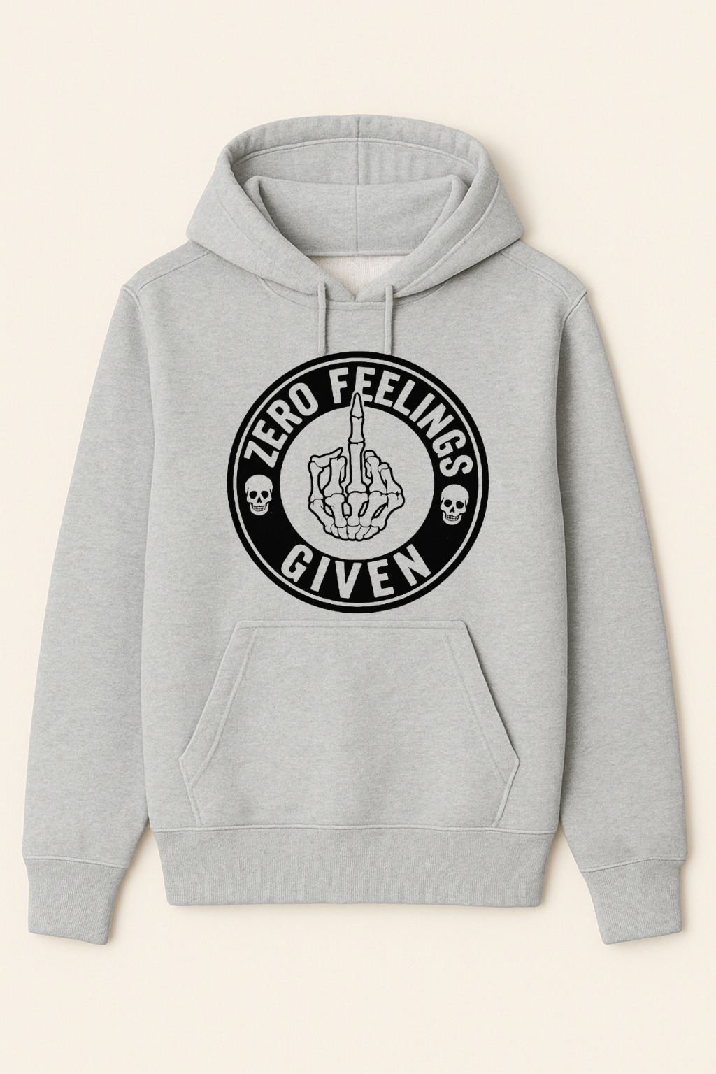 Zero Feelings Given Hoodie – Bold Attitude Streetwear