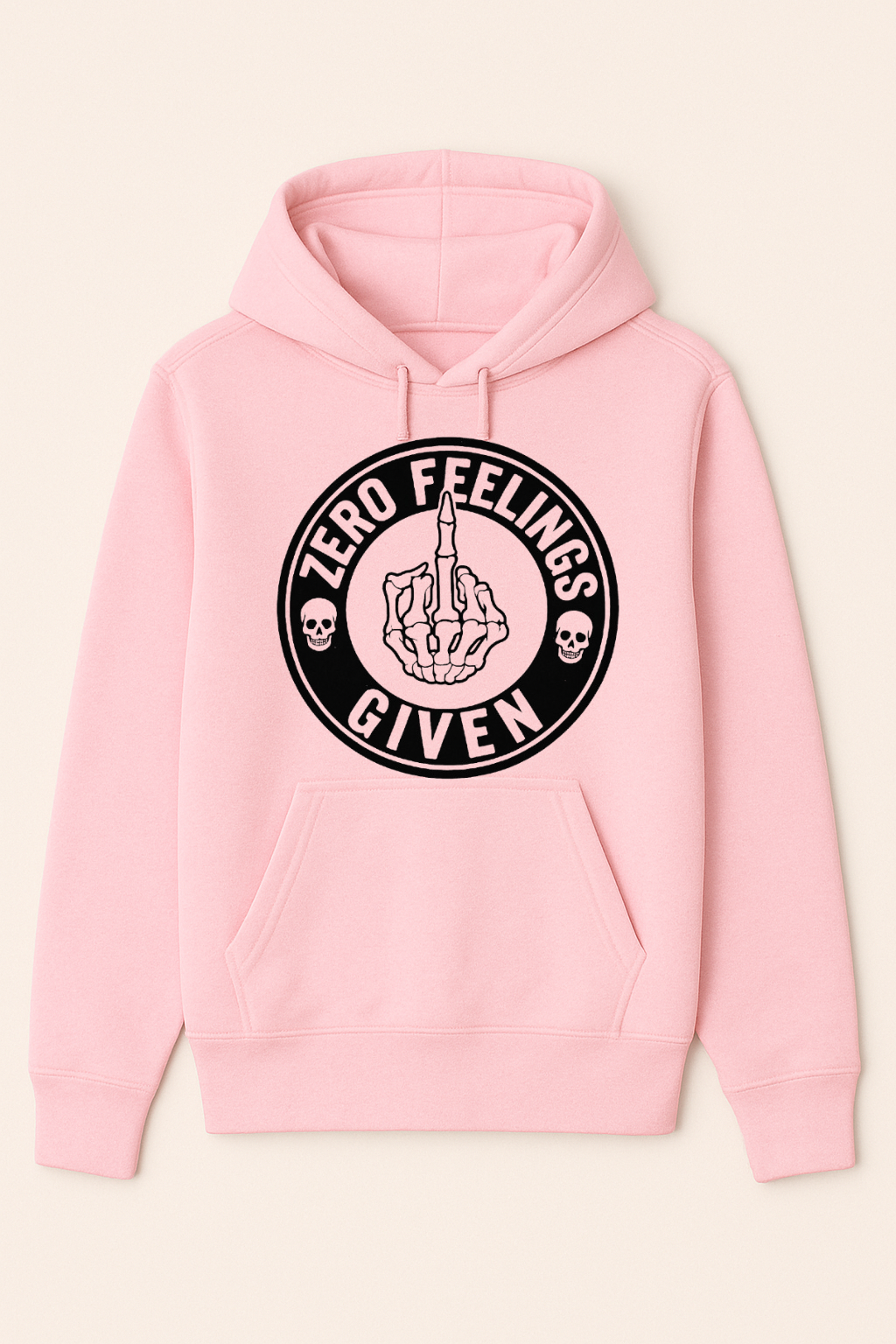 Zero Feelings Given Hoodie – Bold Attitude Streetwear