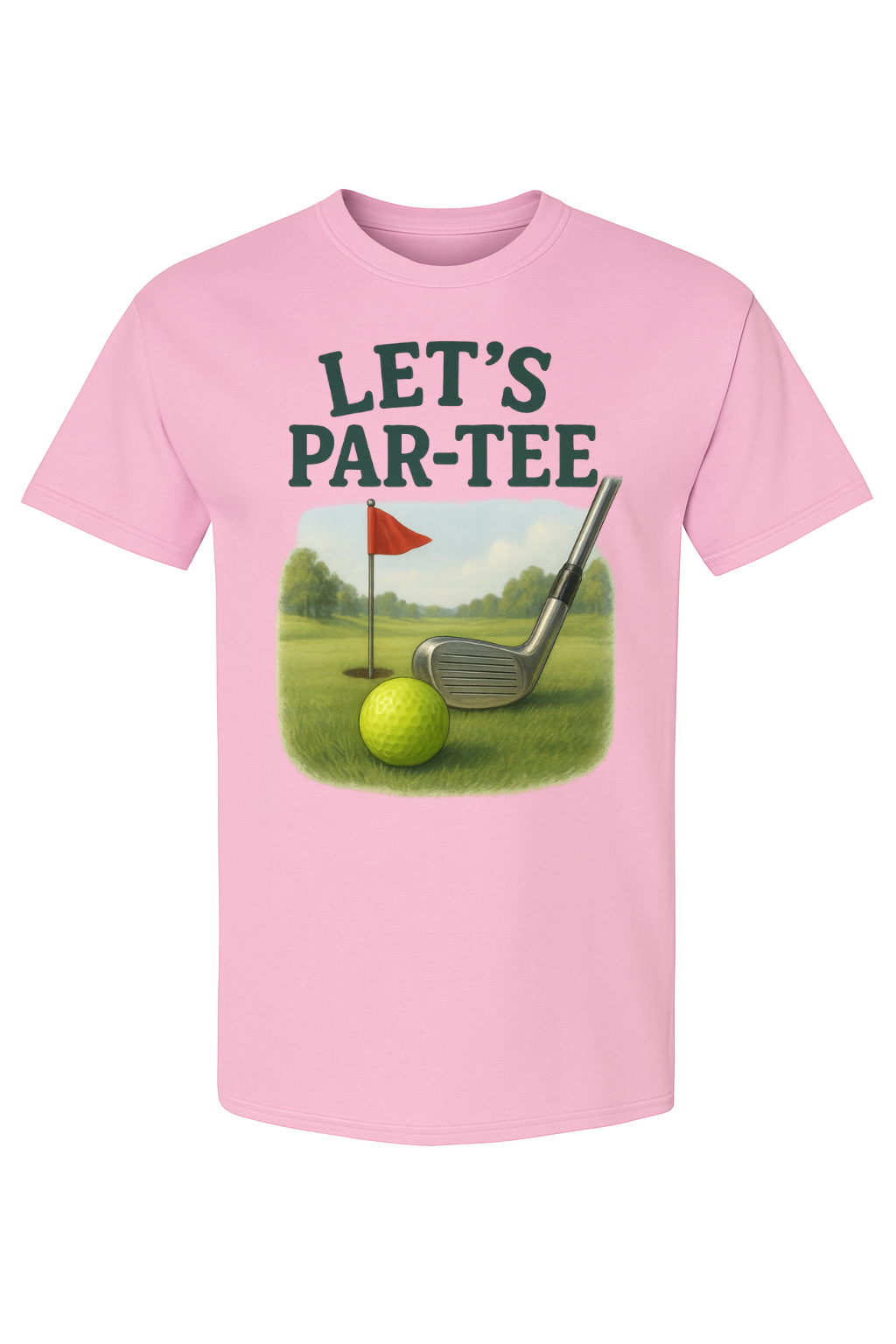 Let’s Par-Tee Vintage Golf Tee – Retro Golfer Shirt for Men & Women by VelezVersatile