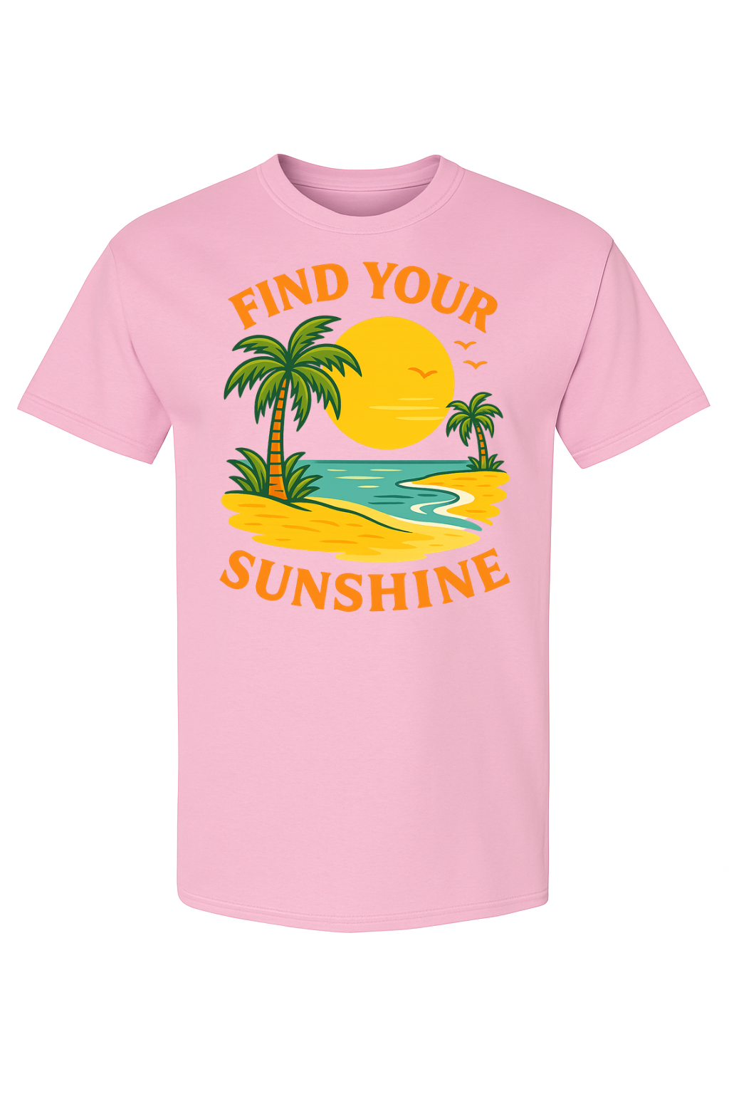 Find Your Sunshine Beach Tee - by VelezVersatile