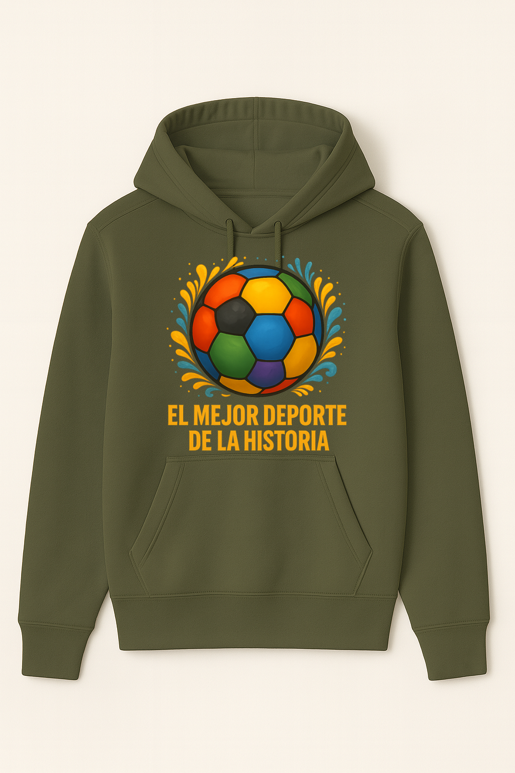 Sudadera Futbolera – El Mejor Deporte de la Historia