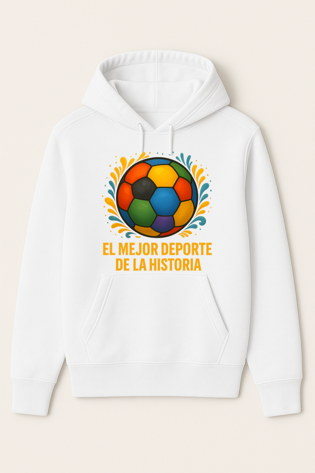 Sudadera Futbolera – El Mejor Deporte de la Historia