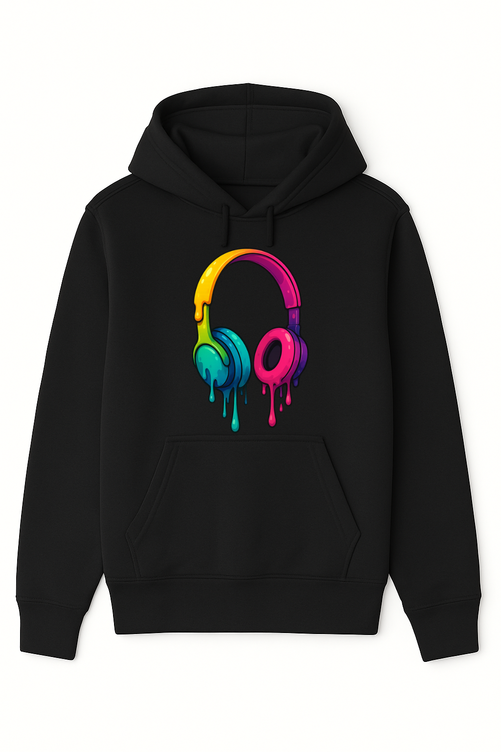 Rainbow Headphone Hoodie by VelezVersatile