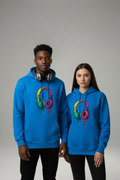 Rainbow Headphone Hoodie by VelezVersatile