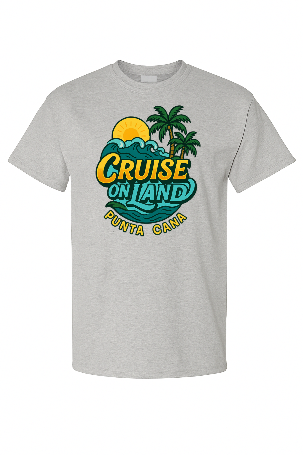 VelezVersatile Cruise On Land Punta Cana Tee – Tropical Island Vibes Shirt