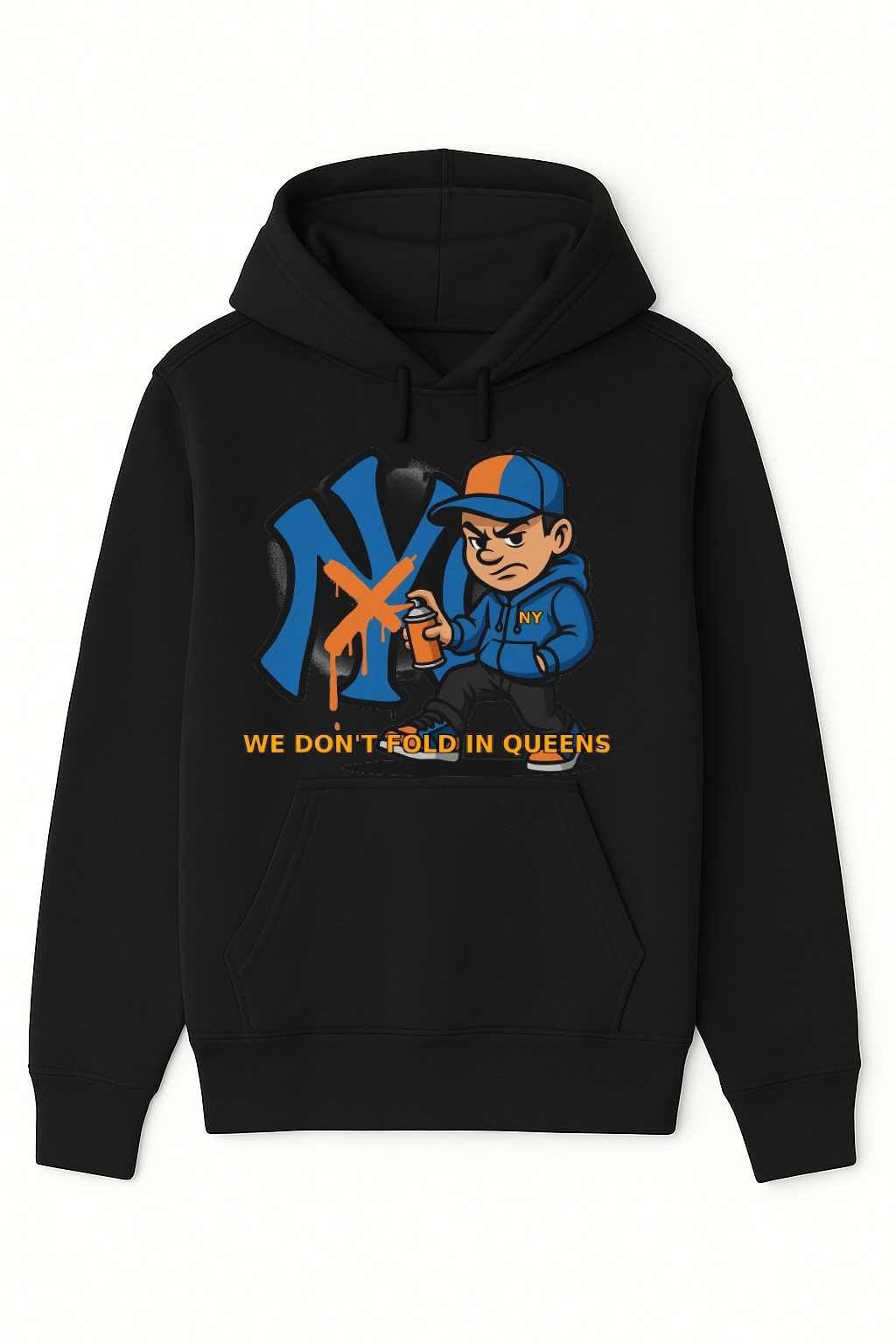 NY Borough Grit Hoodie by VelezVersatile