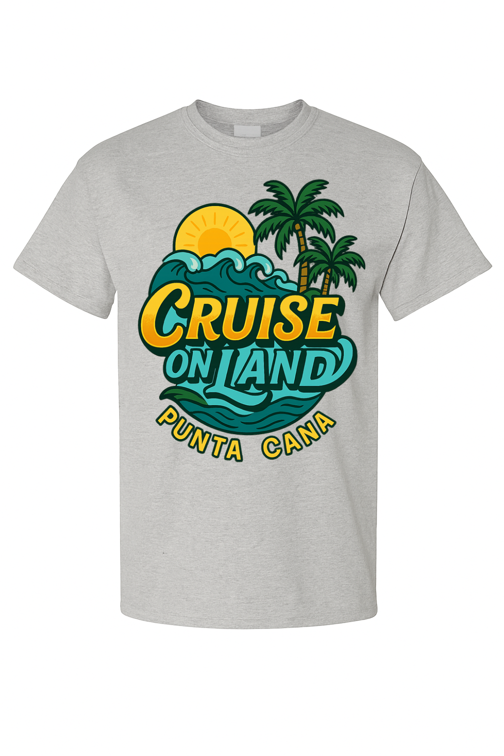 VelezVersatile Cruise On Land Punta Cana Tee – Tropical Island Vibes Shirt