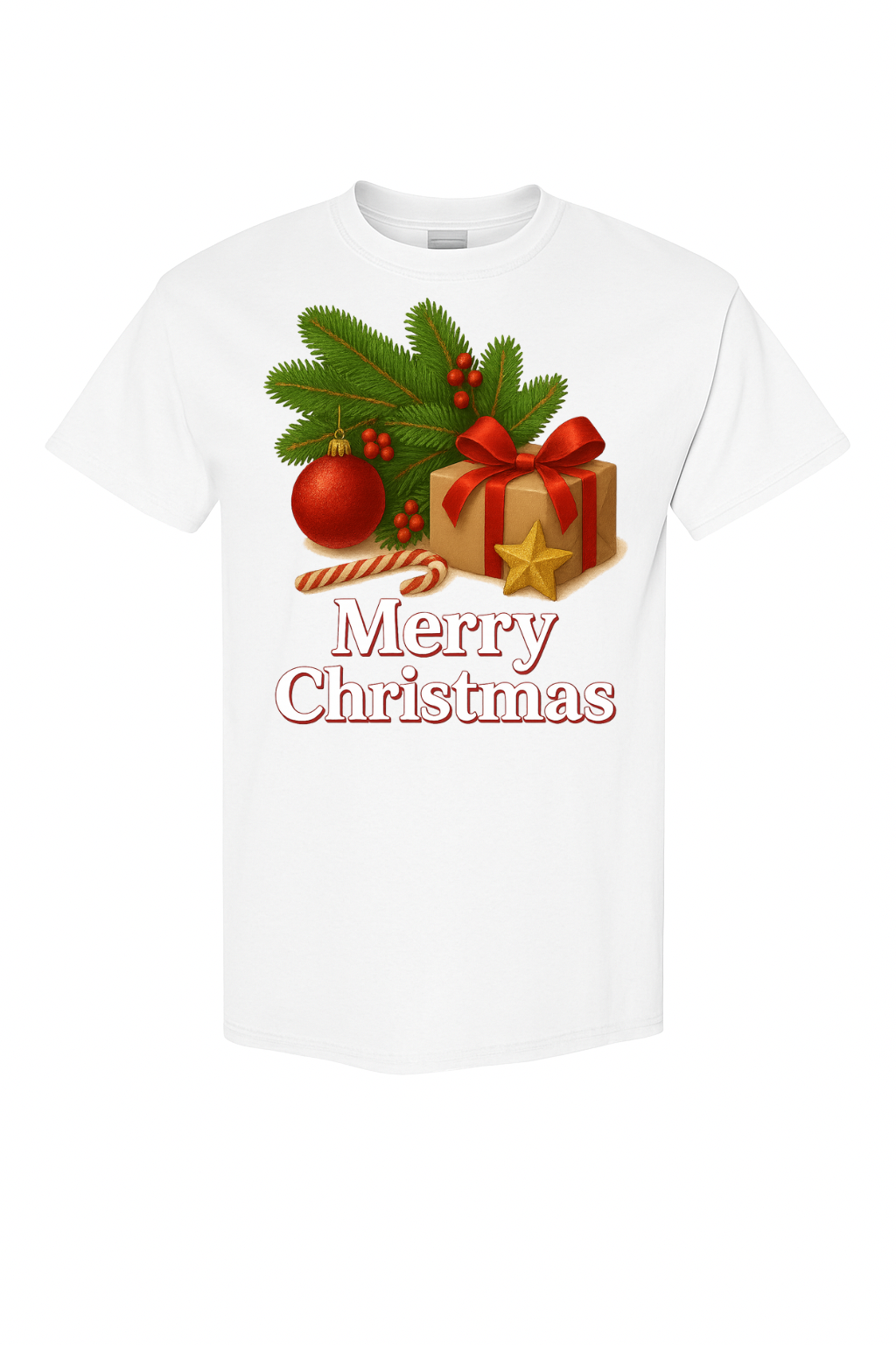 Merry Christmas Gift Tee – VelezVersatile Collection 🎄✨
