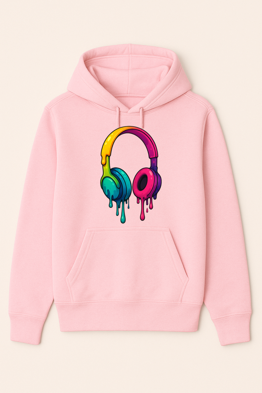 Rainbow Headphone Hoodie by VelezVersatile