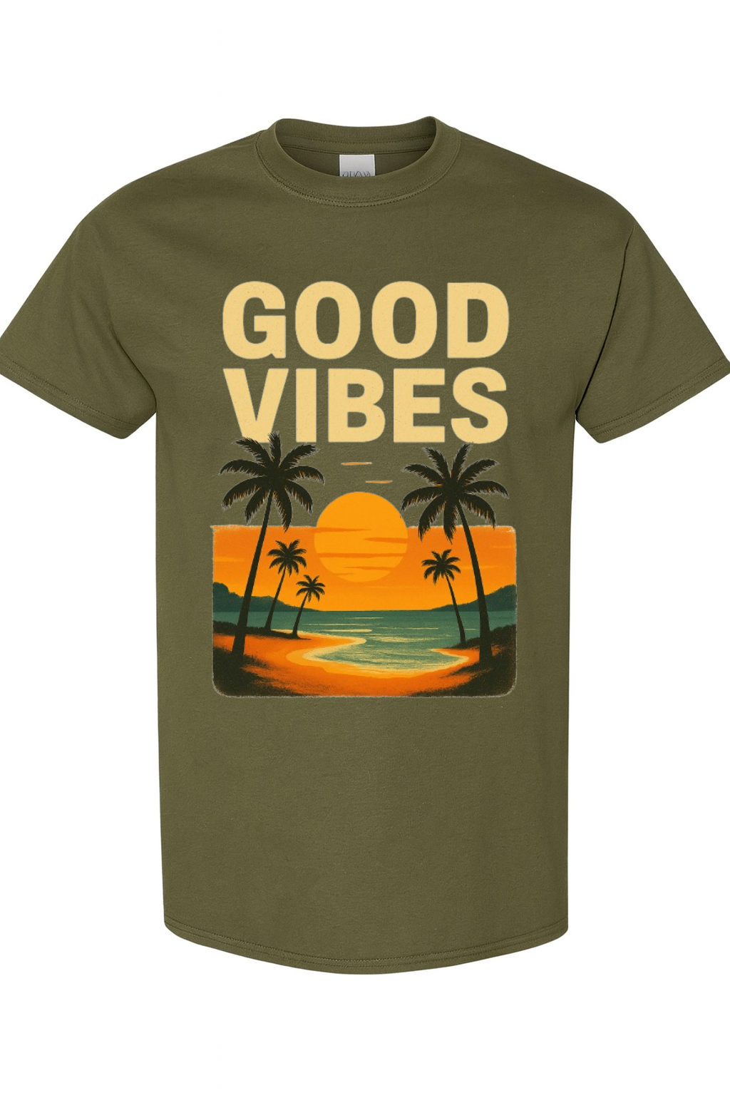 Tropical Sunset Graphic Tee by VelezVersatile