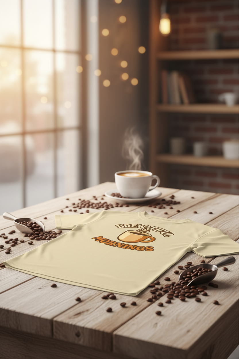 Brew-tiful Mornings T-Shirt
