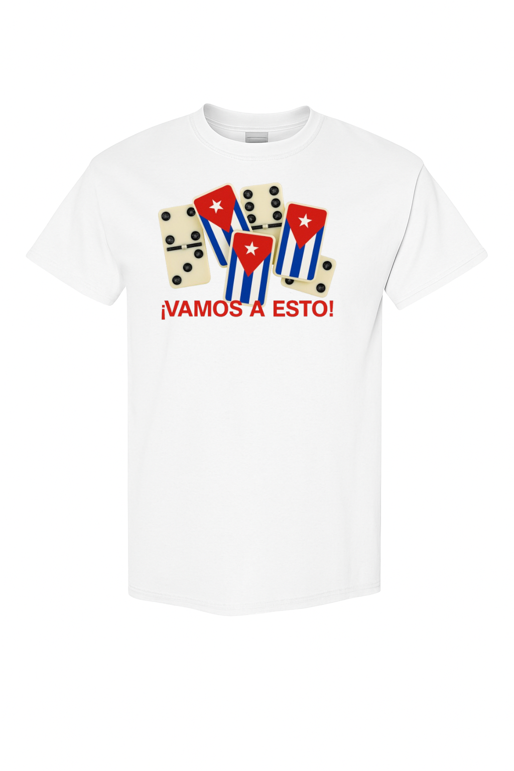 Cuban Domino Vibes T-Shirt – ¡Vamos a Esto!