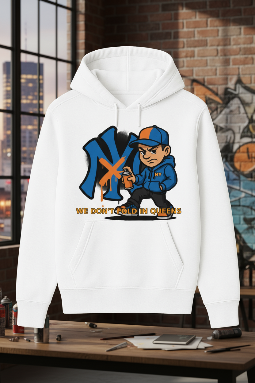NY Borough Grit Hoodie by VelezVersatile