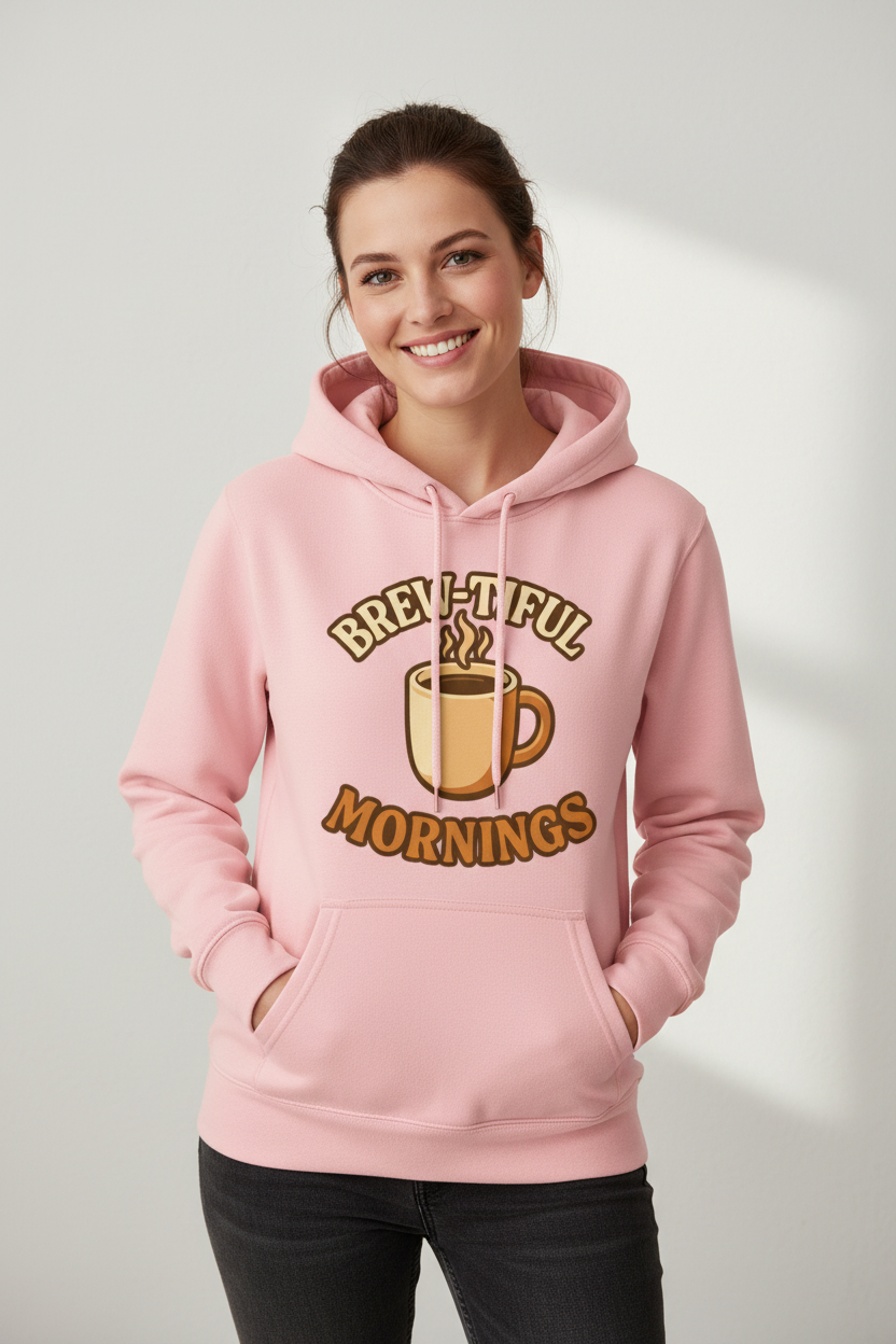 Brew-Tiful Mornings Coffee Hoodie