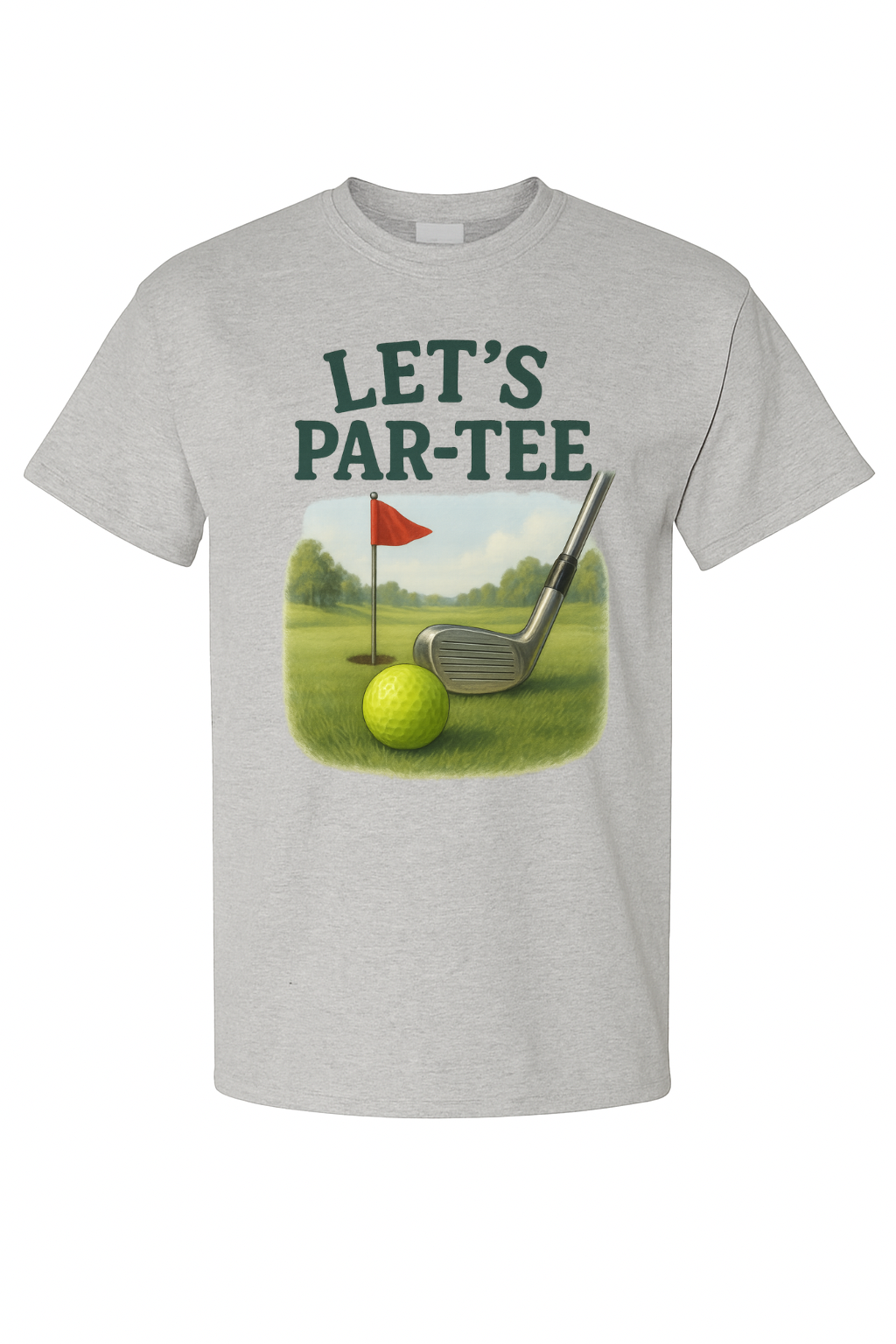 Let’s Par-Tee Vintage Golf Tee – Retro Golfer Shirt for Men & Women by VelezVersatile