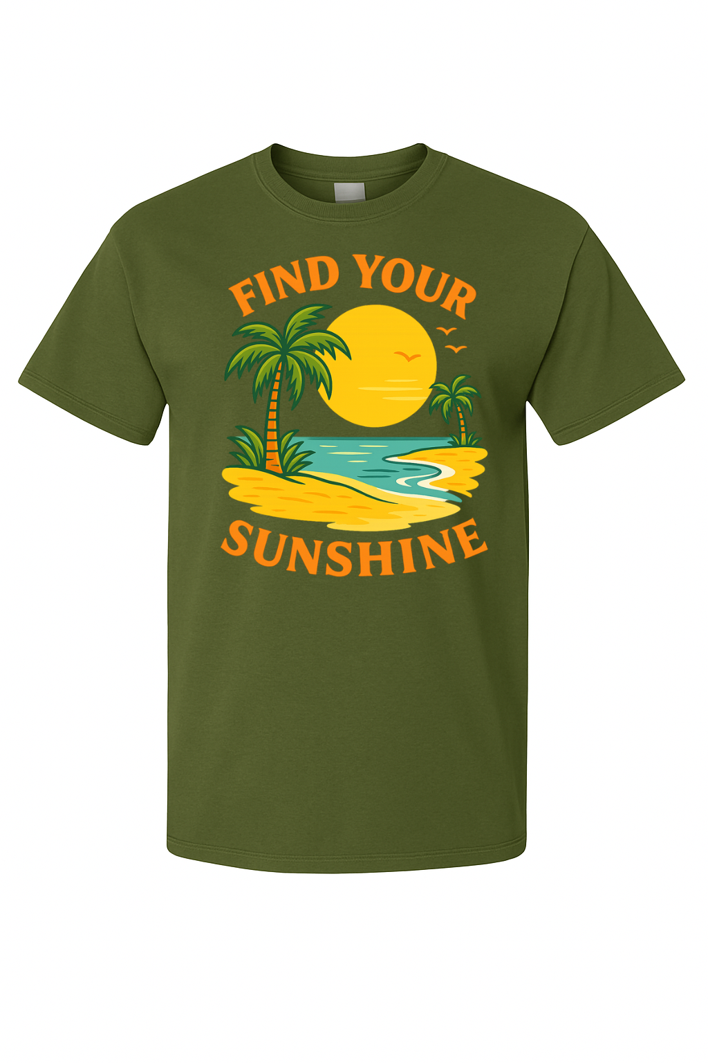 Find Your Sunshine Beach Tee - by VelezVersatile